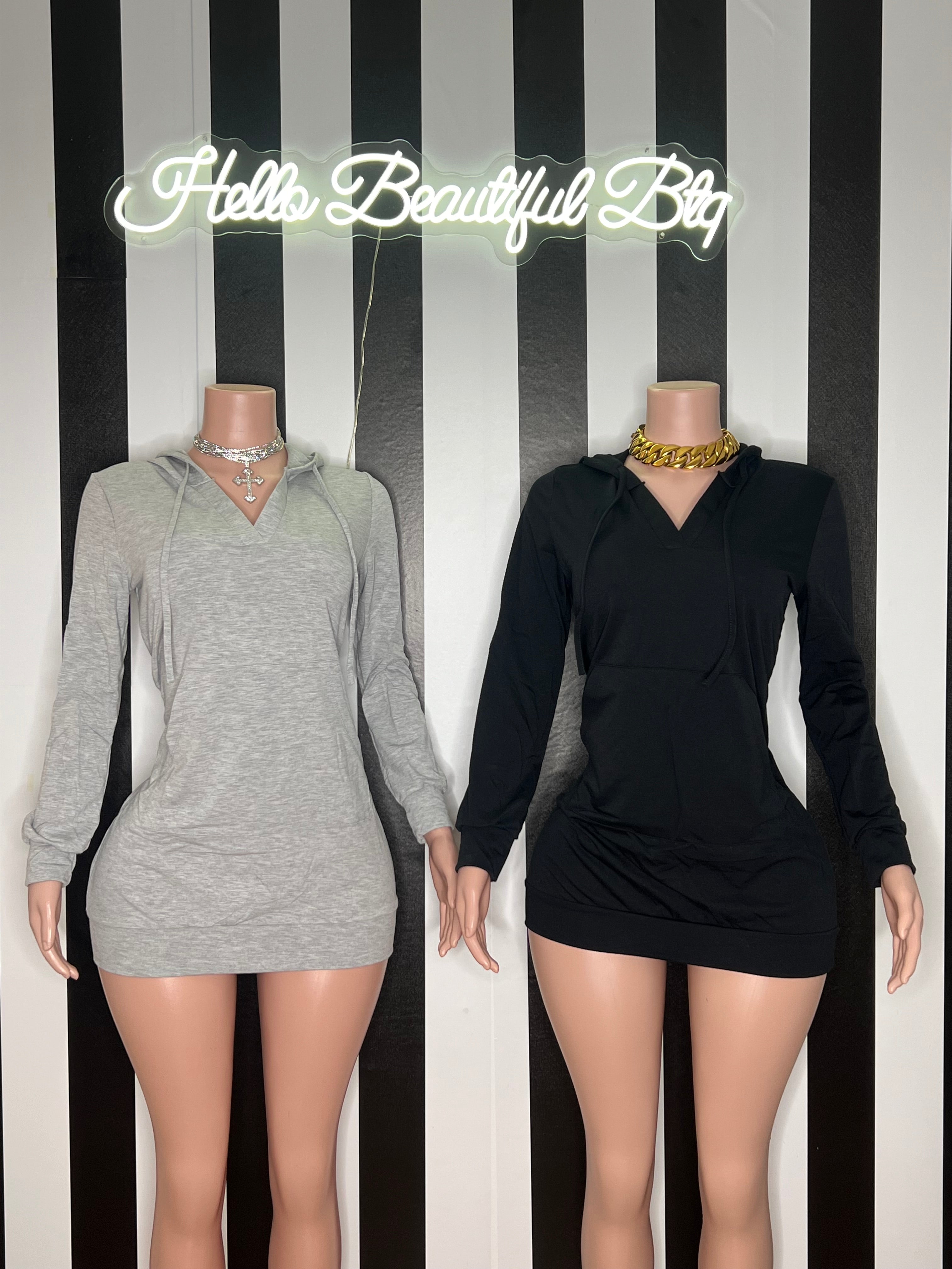 The Talia Hoodie dress